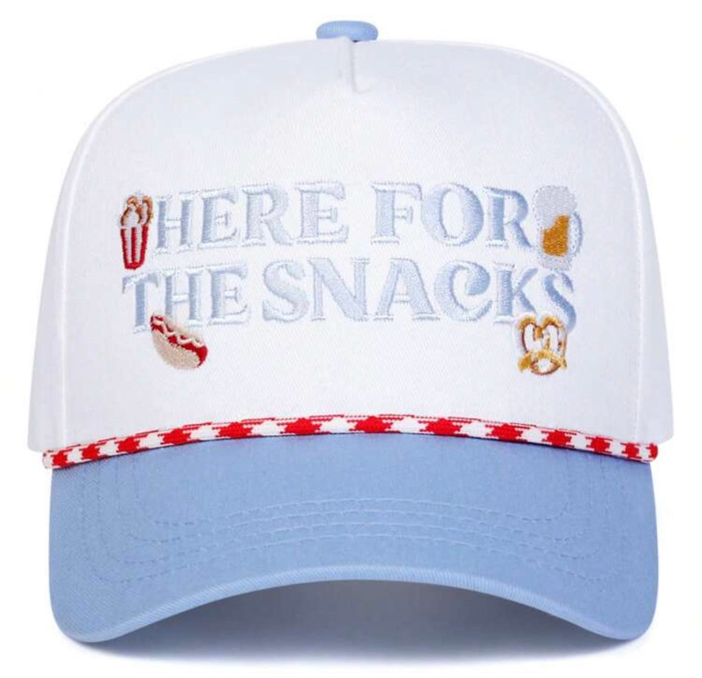 Here for the snacks 🥨