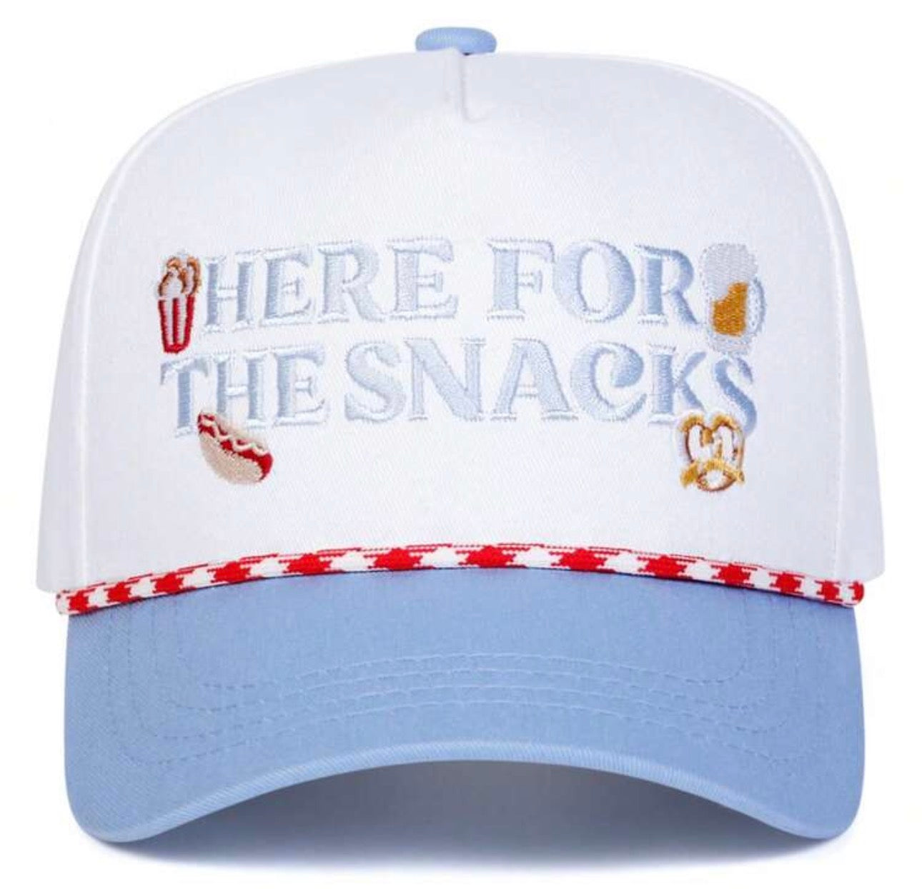 Here for the snacks 🥨